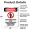 Signmission Safety Culture Sign, 18 in Width, Plastic, Rectangle OS-2PACK-DS-P-1824-V-1101 - alternate 5